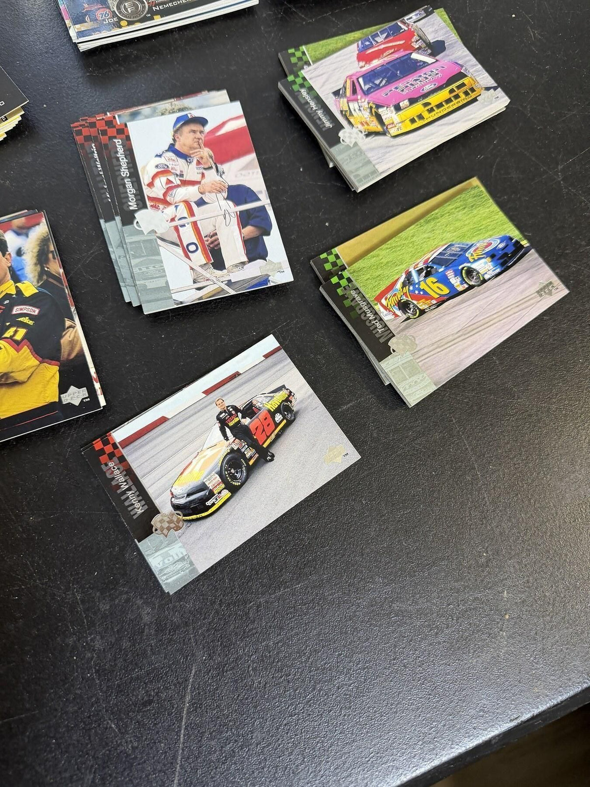Vintage 1995 Upper Deck Premiere Edition NASCAR Trading Cards Box Lot - Wormhole Thrift