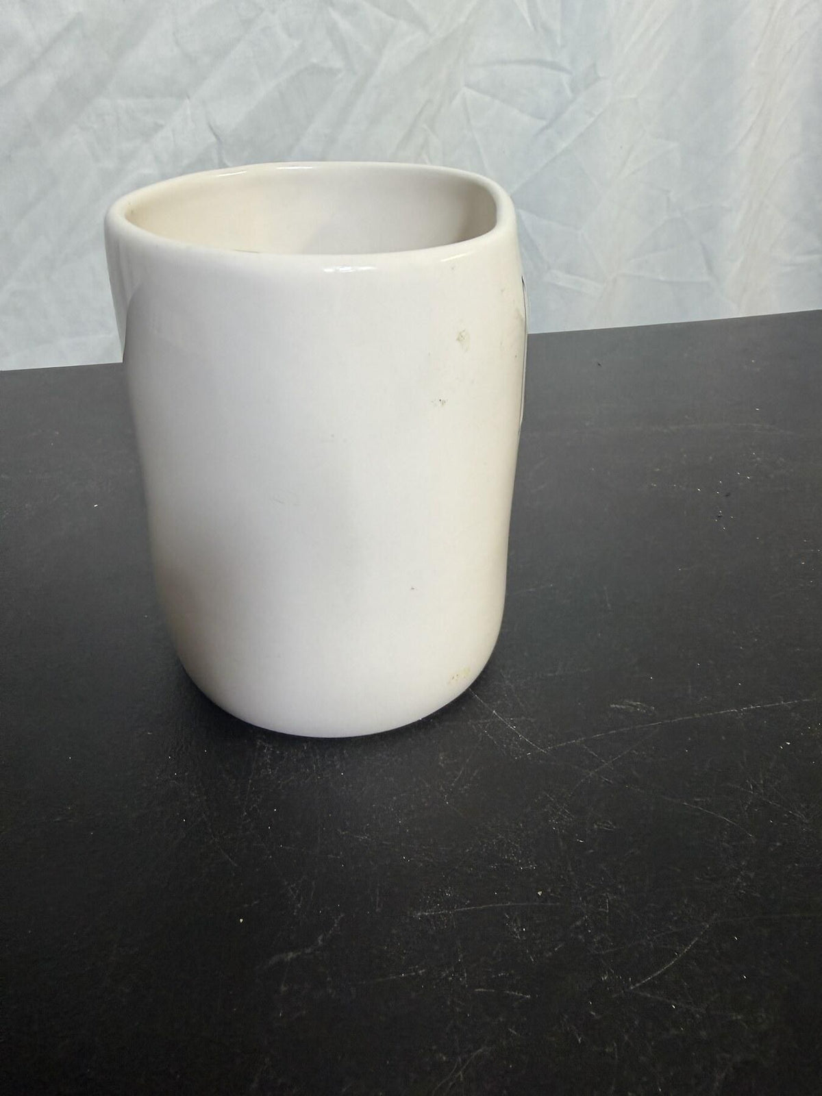 Rae Dunn DOG DAD Artisan Collection White Ceramic Coffee Mug - Wormhole Thrift