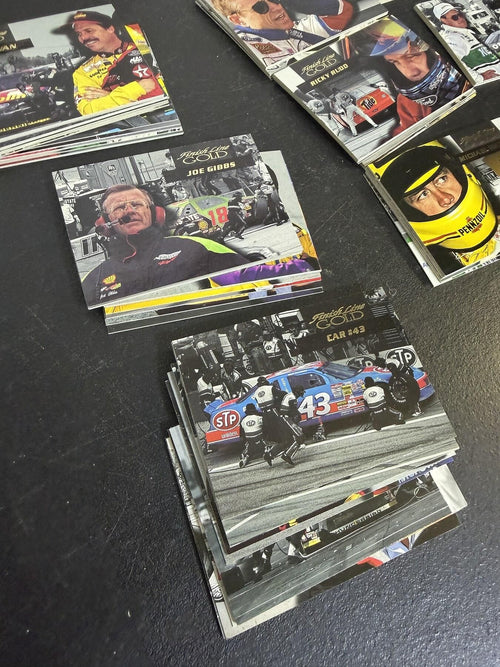 1994 Finish Line Gold NASCAR Racing Cards Lot - Vintage Sports Cards - Wormhole Thrift
