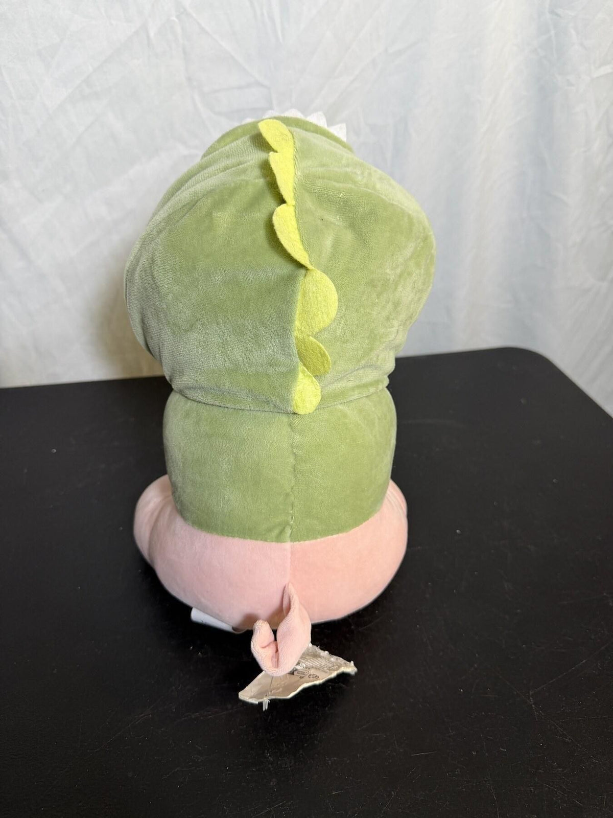 MINISO Pink Pig in Green Dinosaur Costume Plush Toy 10.6in - Wormhole Thrift