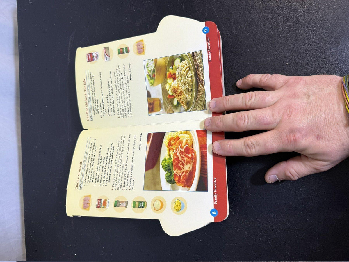 Campbell's Casseroles Cookbook Soup Can Shaped Publications International - Wormhole Thrift