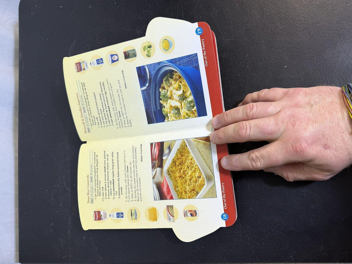 Campbell's Casseroles Cookbook Soup Can Shaped Publications International - Wormhole Thrift