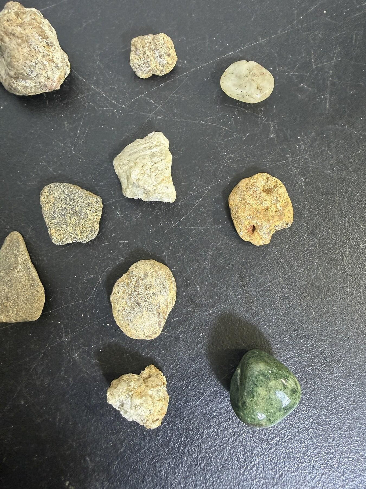13 Pc Assorted Natural Rocks & Tumbled Crystals - Amethyst, Sodalite - Wormhole Thrift