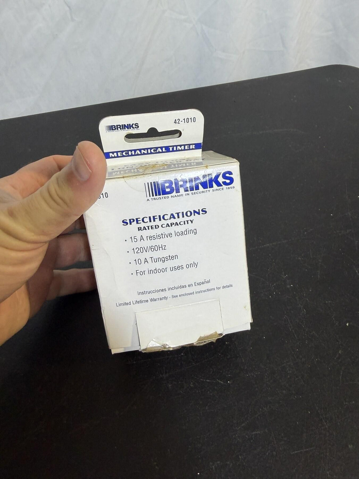 BRINKS 42-1010 Mechanical Timer for Holiday Lights & Security - Wormhole Thrift