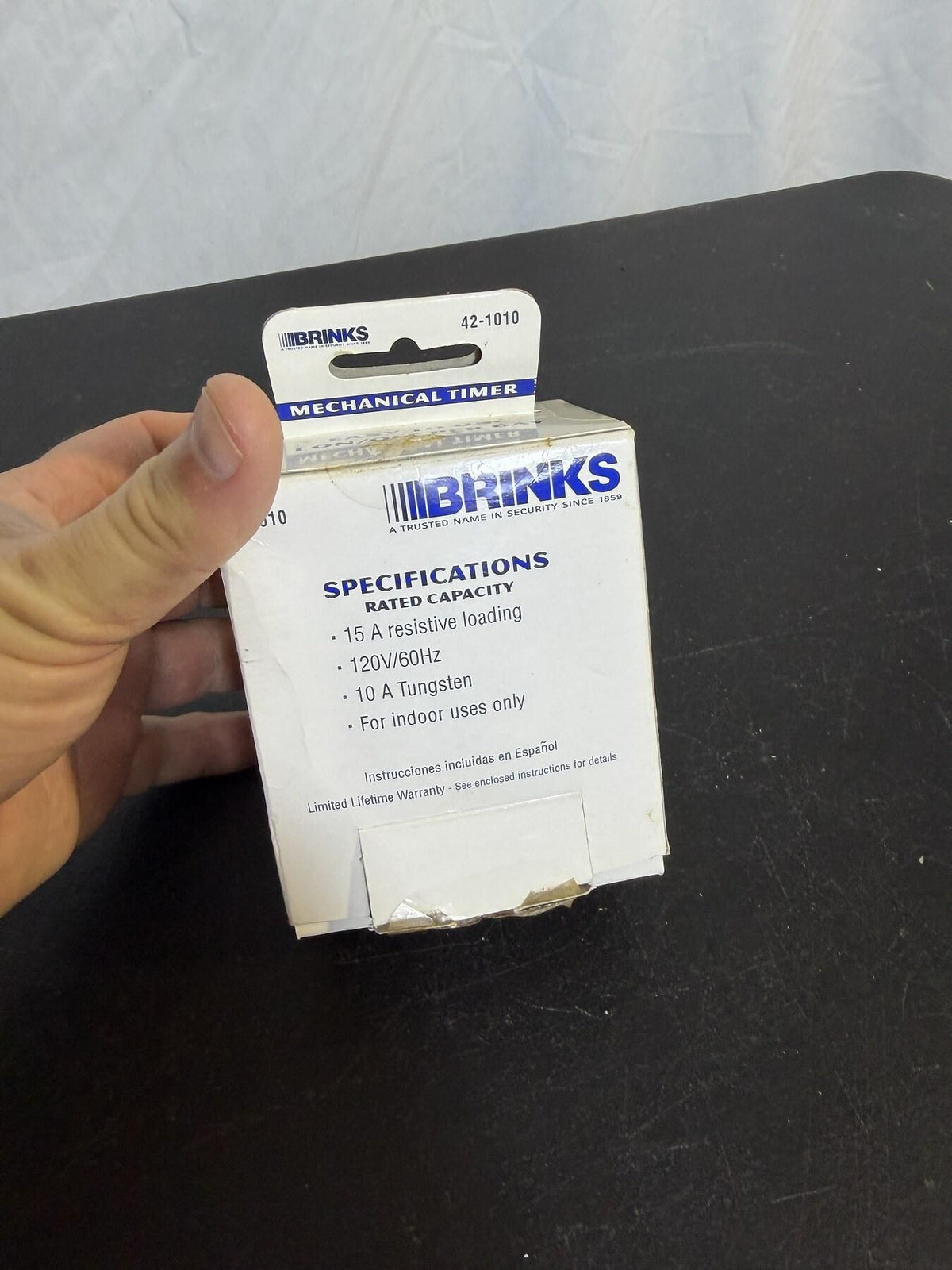 BRINKS 42-1010 Mechanical Timer for Holiday Lights & Security - Wormhole Thrift