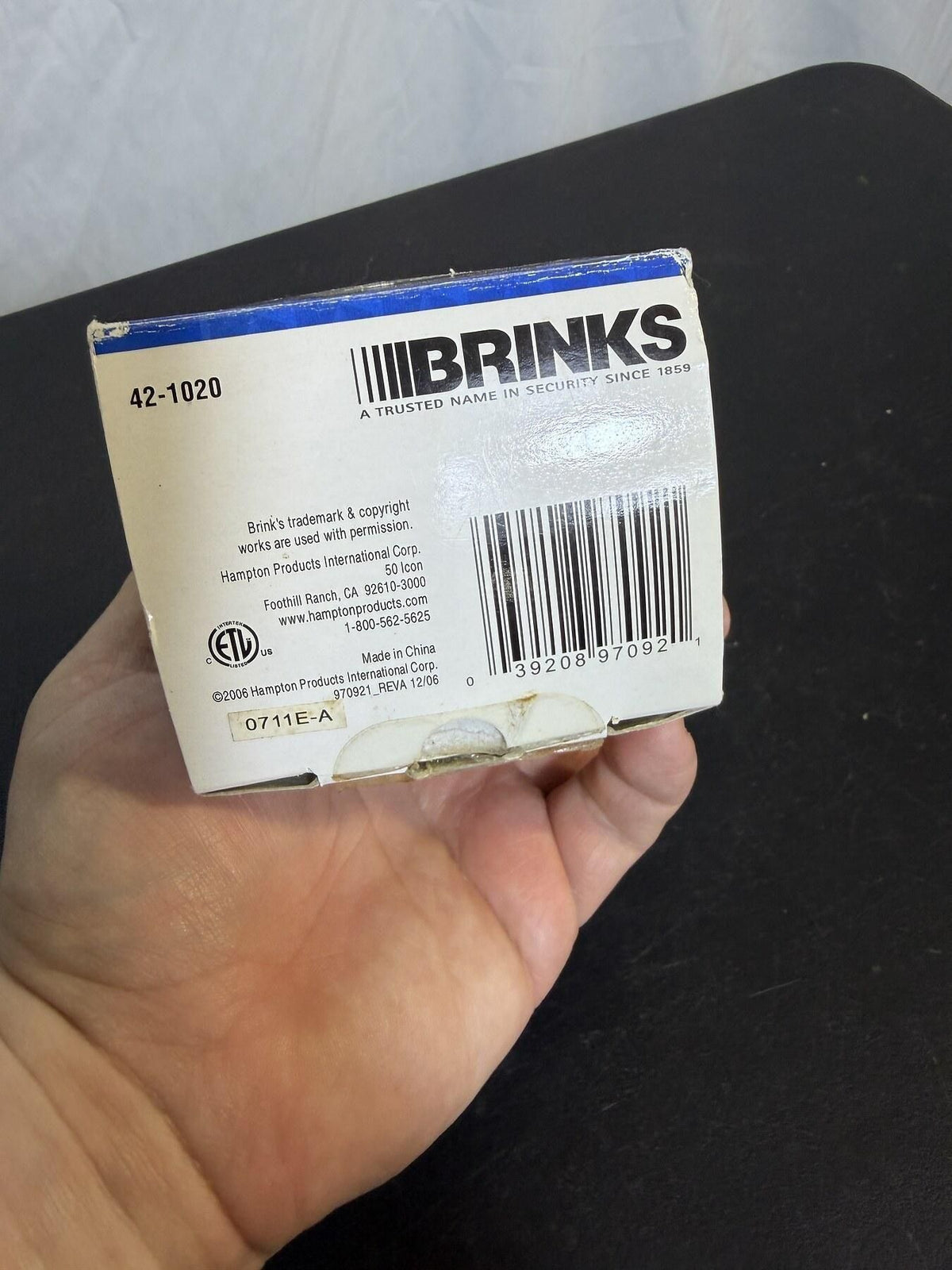 BRINKS 42-1020 Mechanical Timer Indoor Grounded Plug New Open Box - Wormhole Thrift