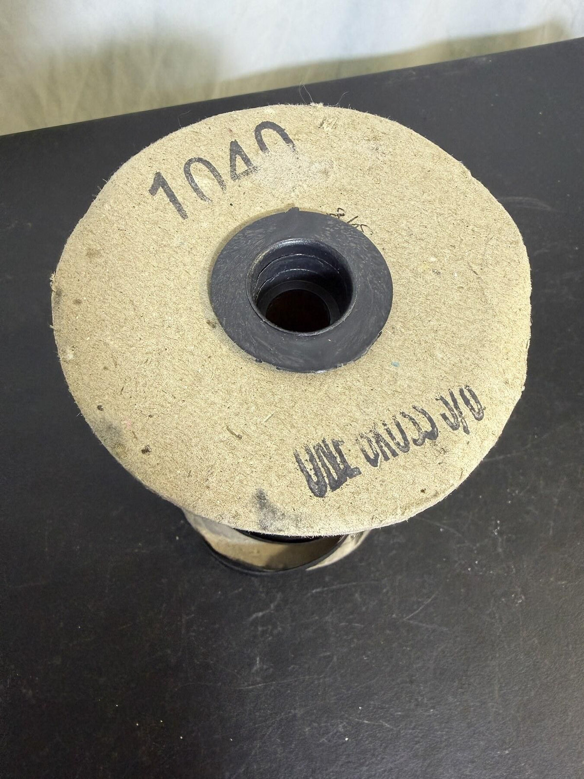 Vintage UUL CROSS Black Elastic Spool 1040 Sewing Craft Supply - Wormhole Thrift