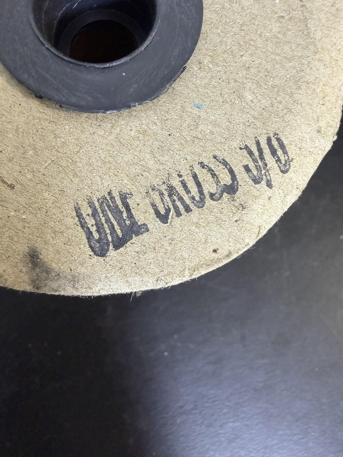 Vintage UUL CROSS Black Elastic Spool 1040 Sewing Craft Supply - Wormhole Thrift