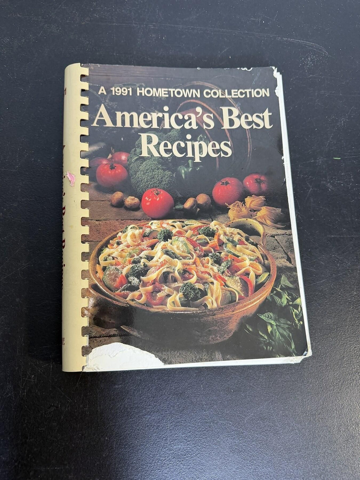 Vintage 1991 America's Best Recipes Hometown Collection Cookbook - Wormhole Thrift
