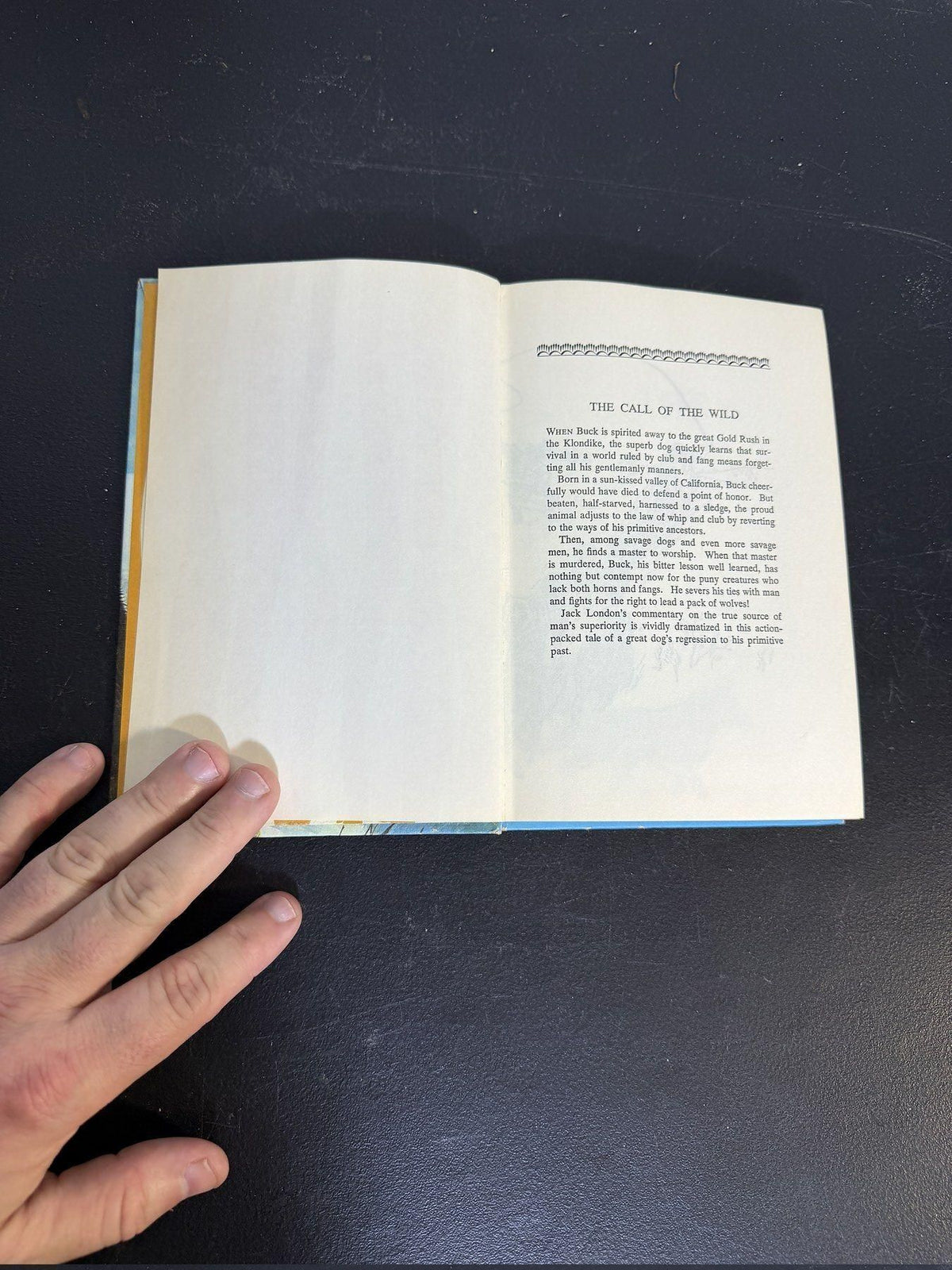 Vintage The Call of the Wild by Jack London - Grosset & Dunlap Hardcover - Wormhole Thrift