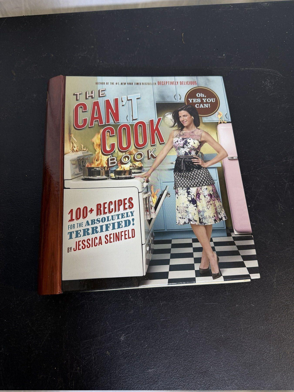 Jessica Seinfeld The Can't Cook Book Hardcover Spiral-Bound Cookbook - Wormhole Thrift