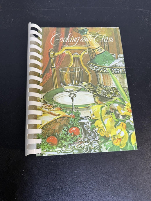 Vintage Cooking with Class Spiral Bound Cookbook Recipes - Wormhole Thrift