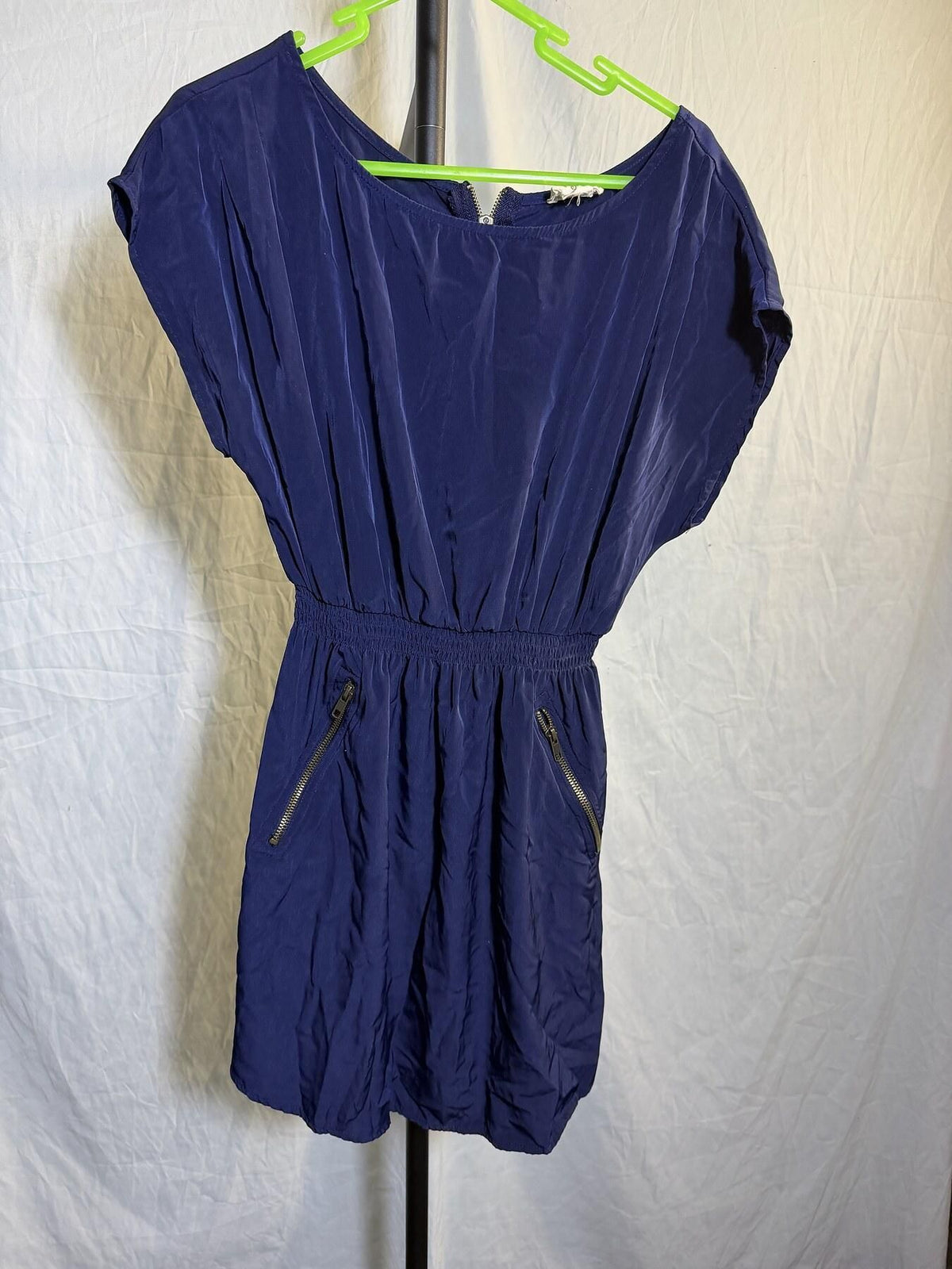 One Clothing Navy Short Sleeve Romper Jumpsuit Size S - Wormhole Thrift