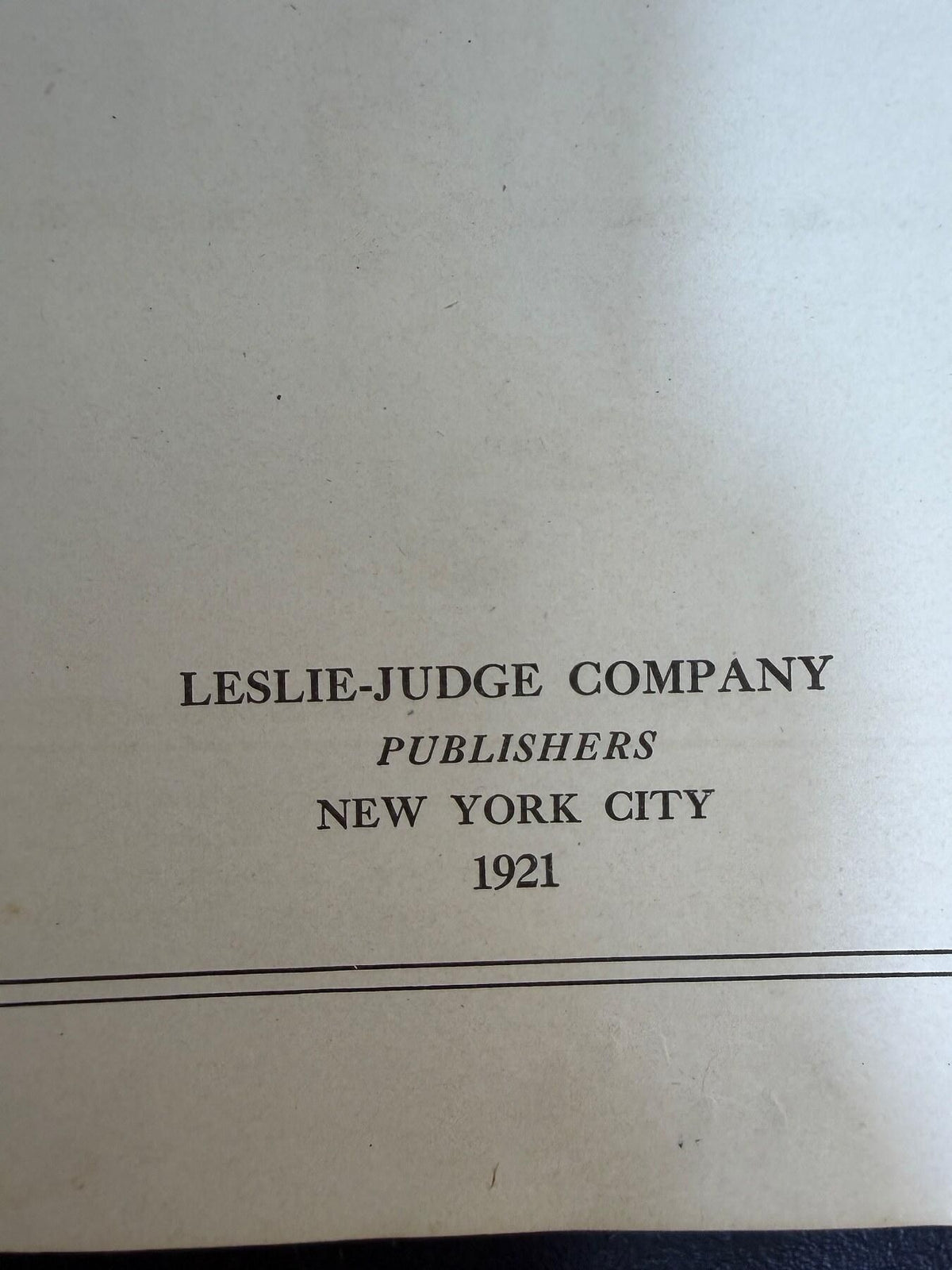 Antique 1921 Leslie's Photographic Review of The Great War WWI Book - Wormhole Thrift