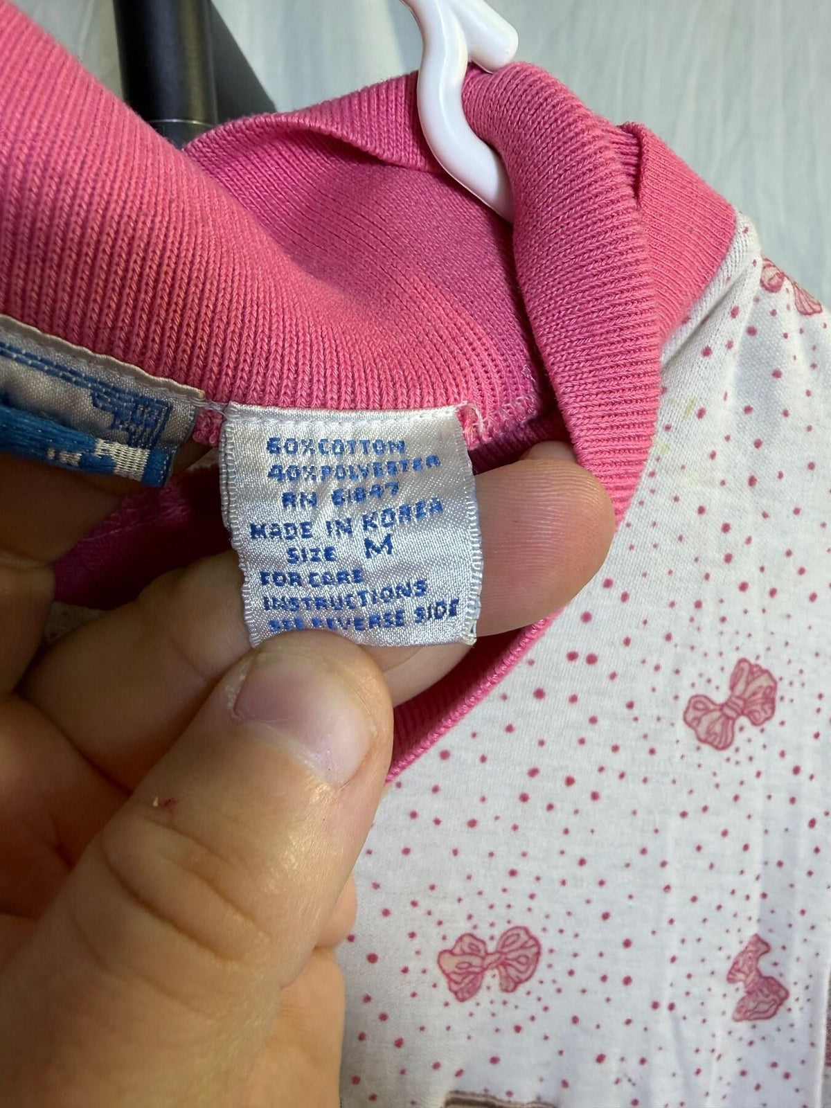 Vintage J. Christopher Sleeping Bear Nightgown Size M - Wormhole Thrift
