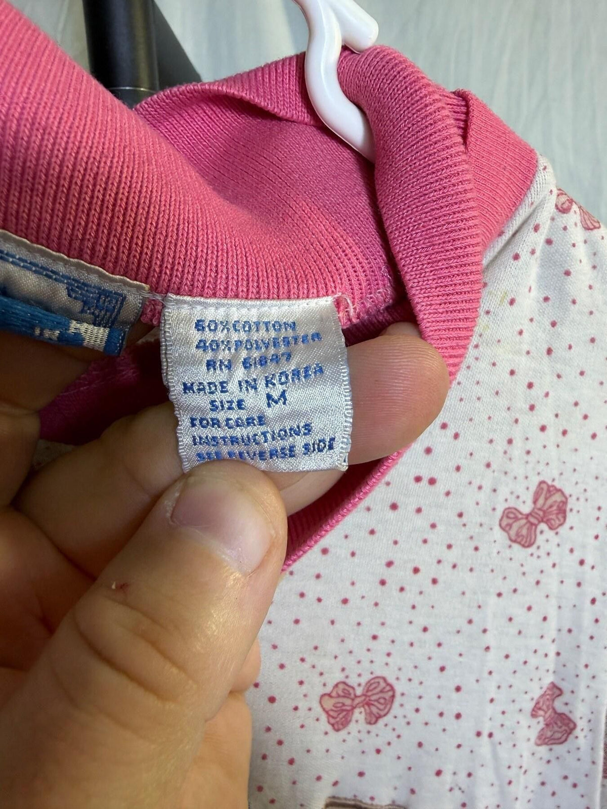 Vintage J. Christopher Sleeping Bear Nightgown Size M - Wormhole Thrift