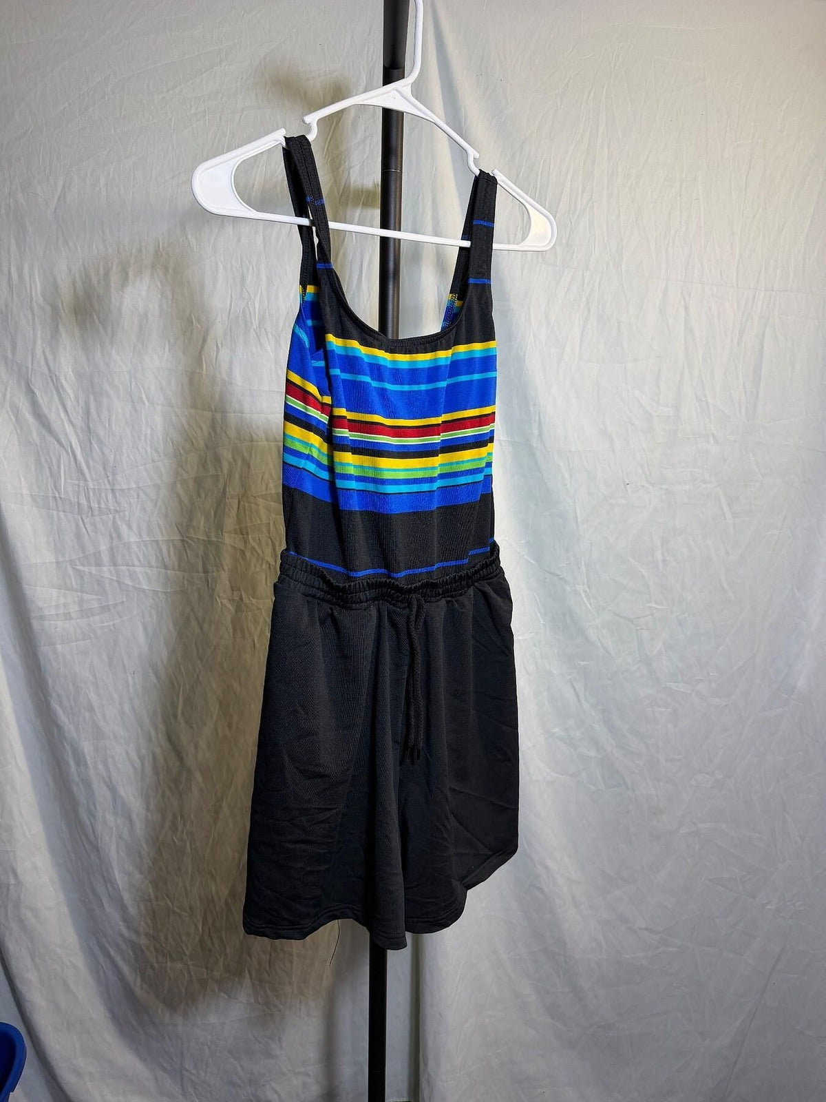 Vintage Jantzen Women's Size 12 Striped Skirted One-Piece Swimsuit - Wormhole Thrift