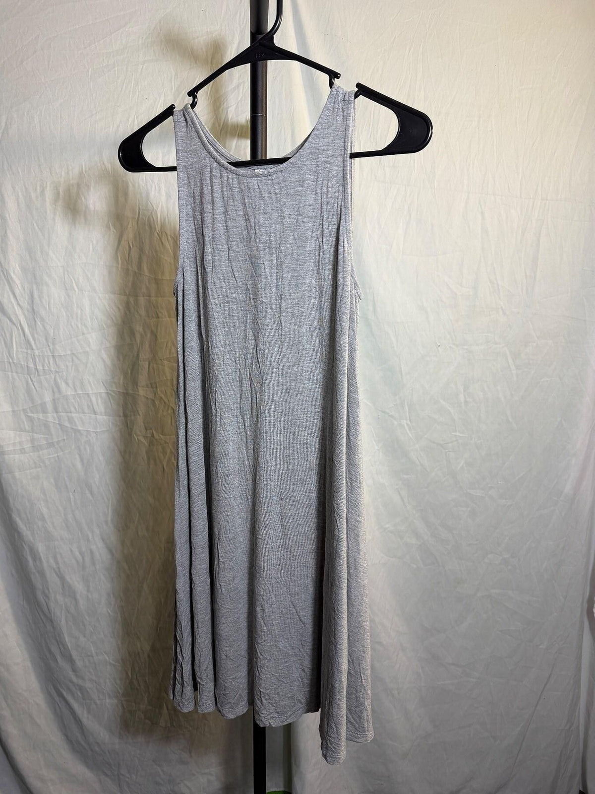 Old Navy Women's Grey Sleeveless Rayon Blend Dress Size Small Petite - Wormhole Thrift