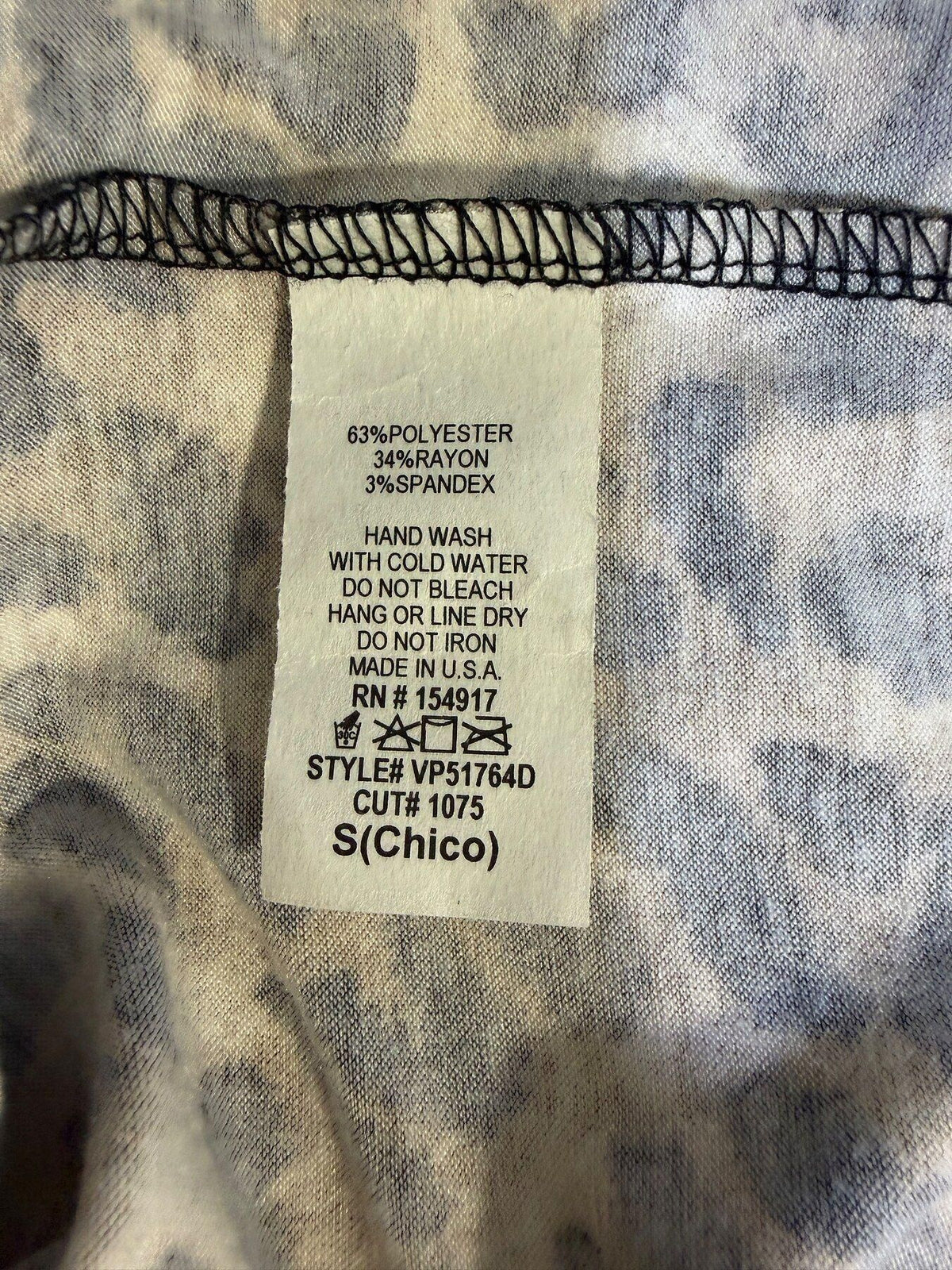 Vine & Love Leopard Print Flare Pants Women's Size S - Wormhole Thrift