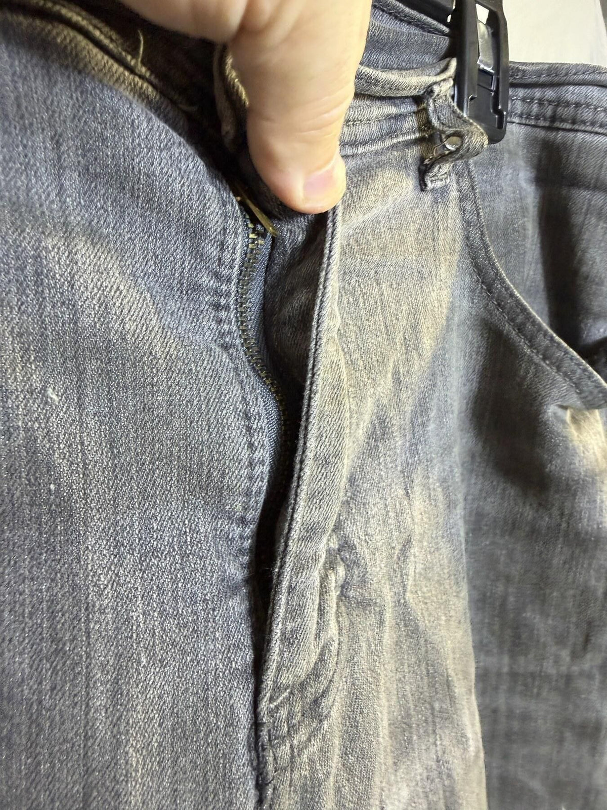 Charter Club Women's Grey Classic Straight Jeans Size 12S - Wormhole Thrift