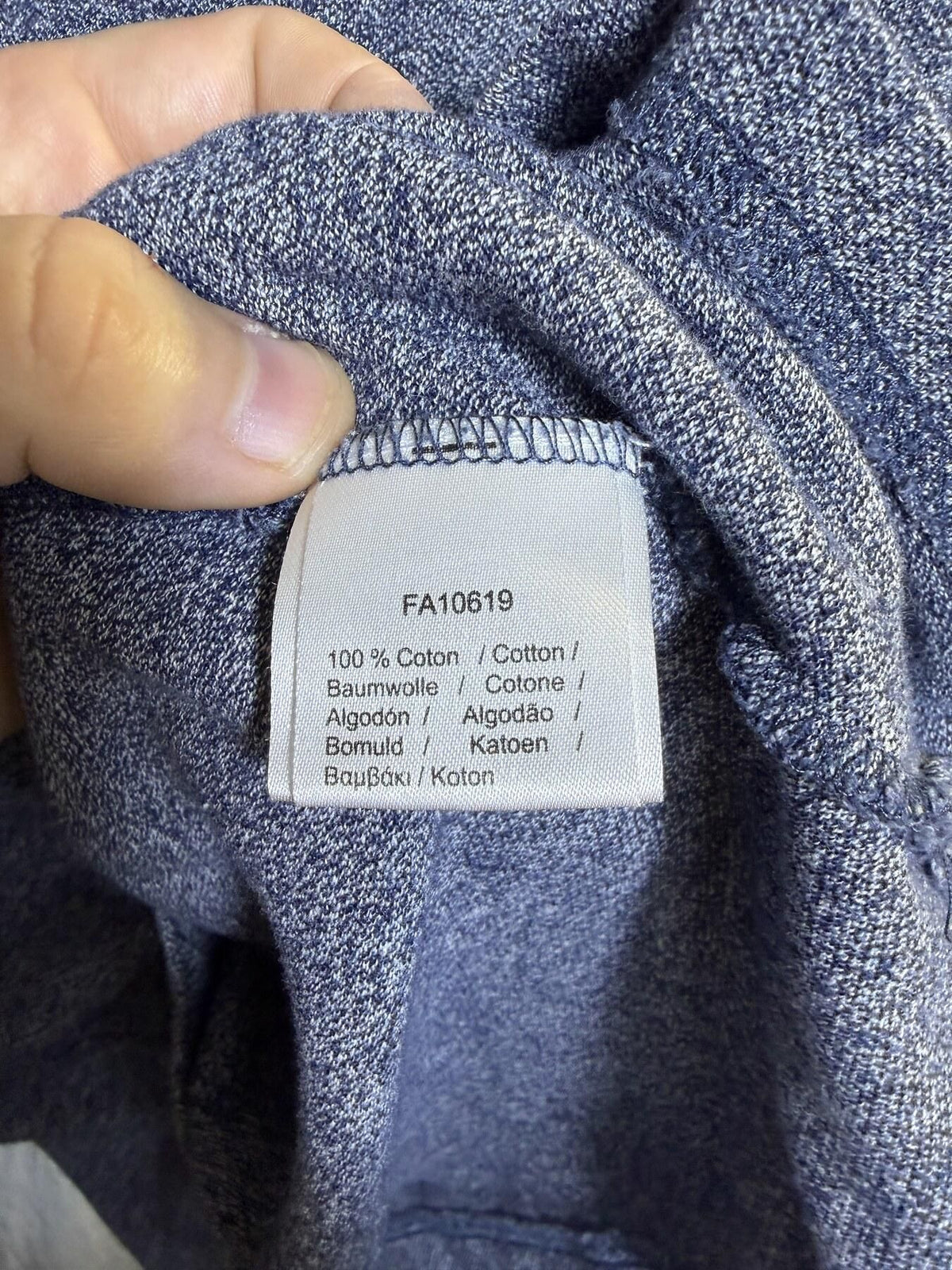 Lacoste Men's Slim Fit Polo Shirt Blue US S FR 3 - Wormhole Thrift