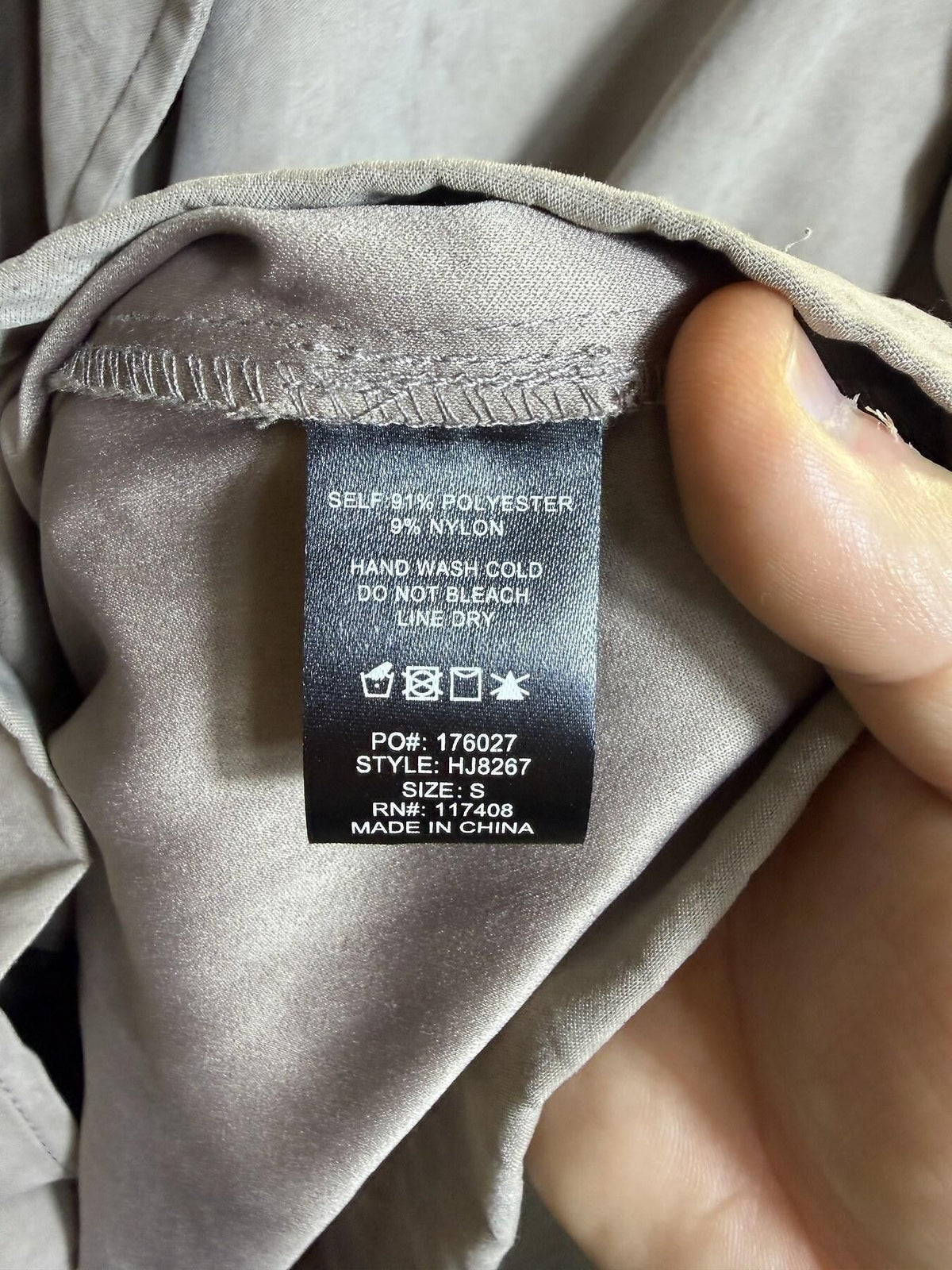 Before You Collection Women's Hooded Drawstring Utility Jacket Size S Taupe - Wormhole Thrift