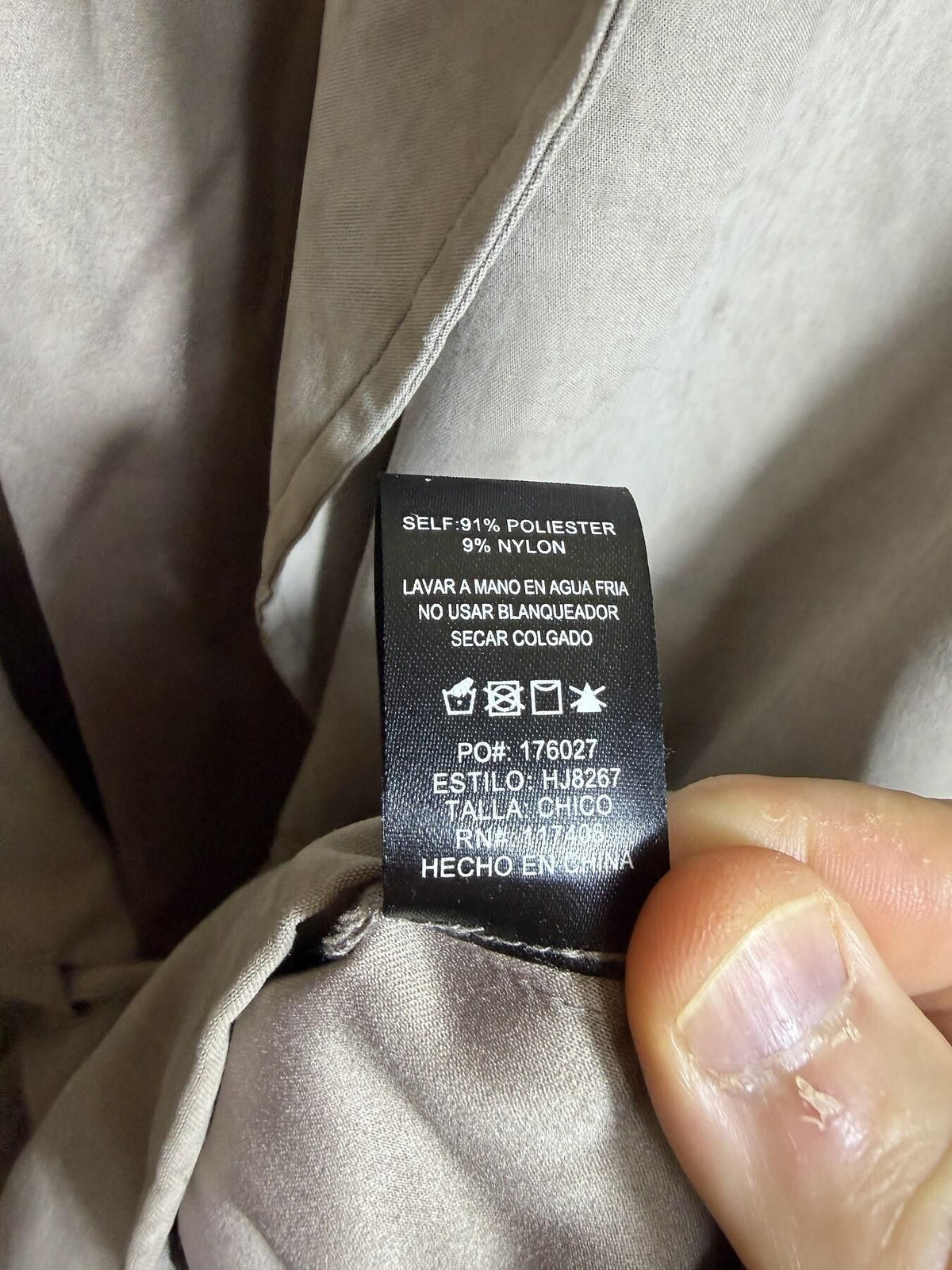 Before You Collection Women's Hooded Drawstring Utility Jacket Size S Taupe - Wormhole Thrift