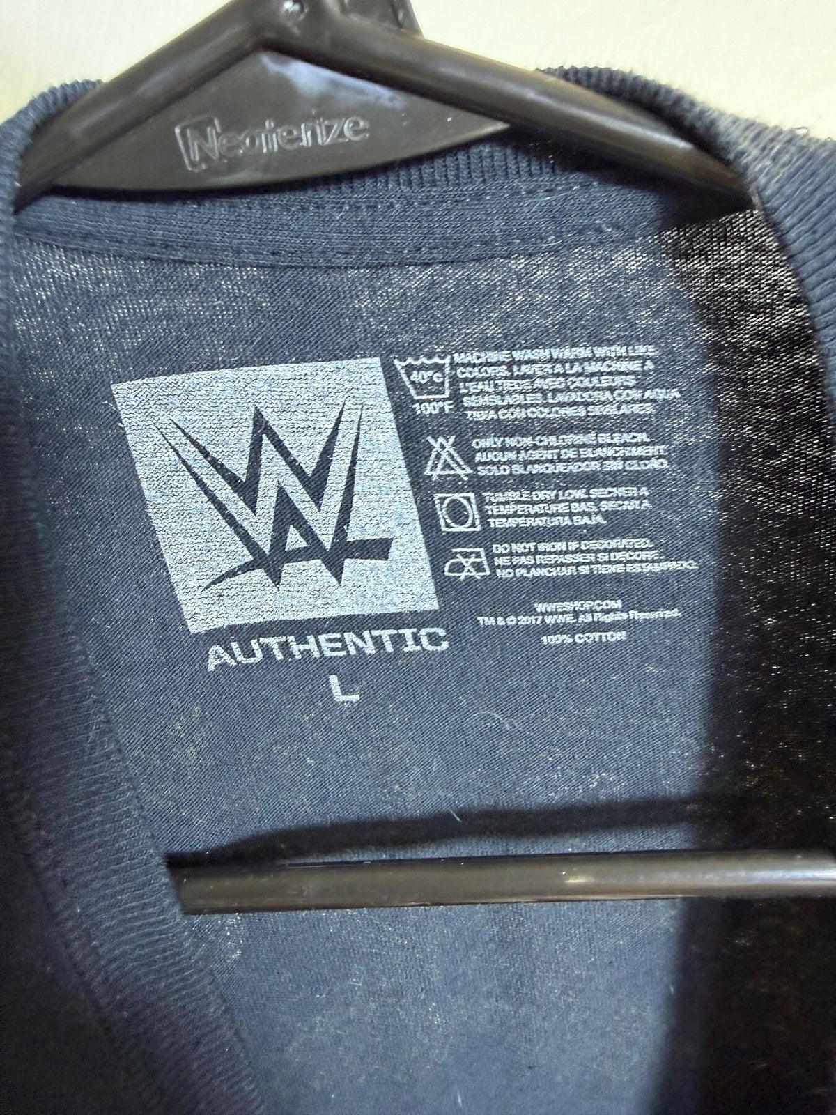 WWE NXT #WeAreNXT Wrestler Collage Black T-Shirt Men's Size Large 2017 - Wormhole Thrift