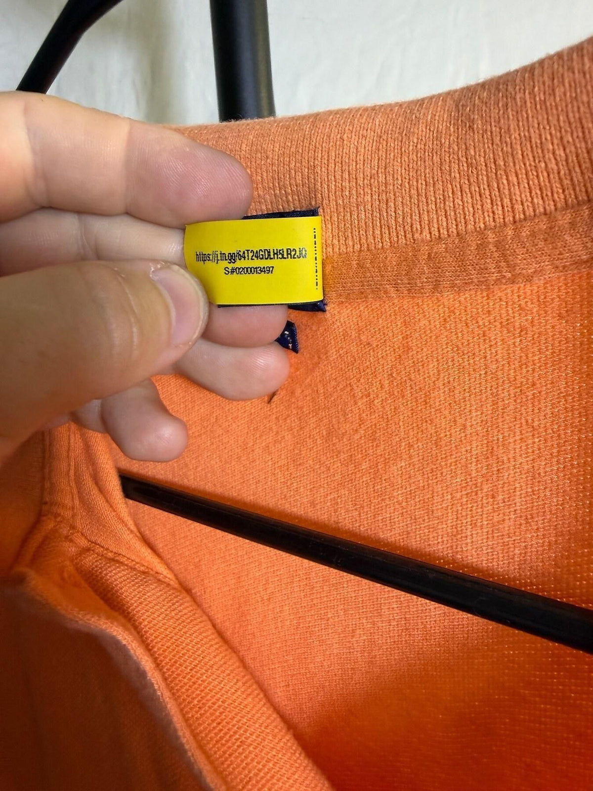 Polo Ralph Lauren Men's Orange Classic Fit Polo Shirt XL - Wormhole Thrift