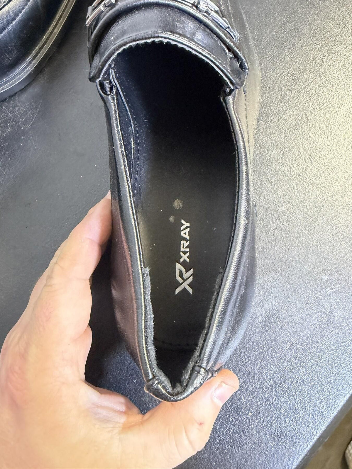 XRAY Men's Black Slip-On Loafers Dress Shoes Size US 10 EUR 43 - Wormhole Thrift