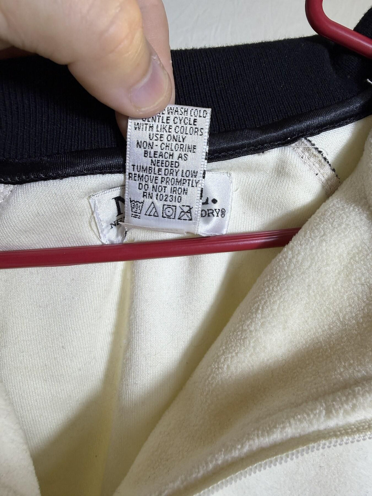 N.Y.L. New York Laundry Women's 1X Alaska White Quarter-Zip Fleece Pullover - Wormhole Thrift