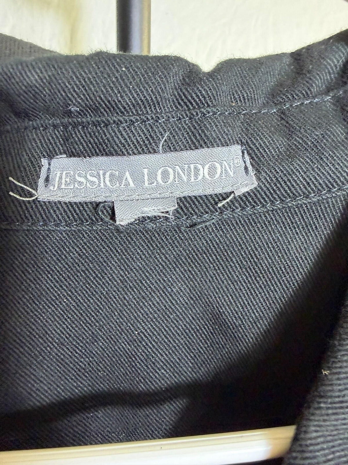 Vintage Jessica London Dallas Cowboys Embellished Denim Jacket - Wormhole Thrift