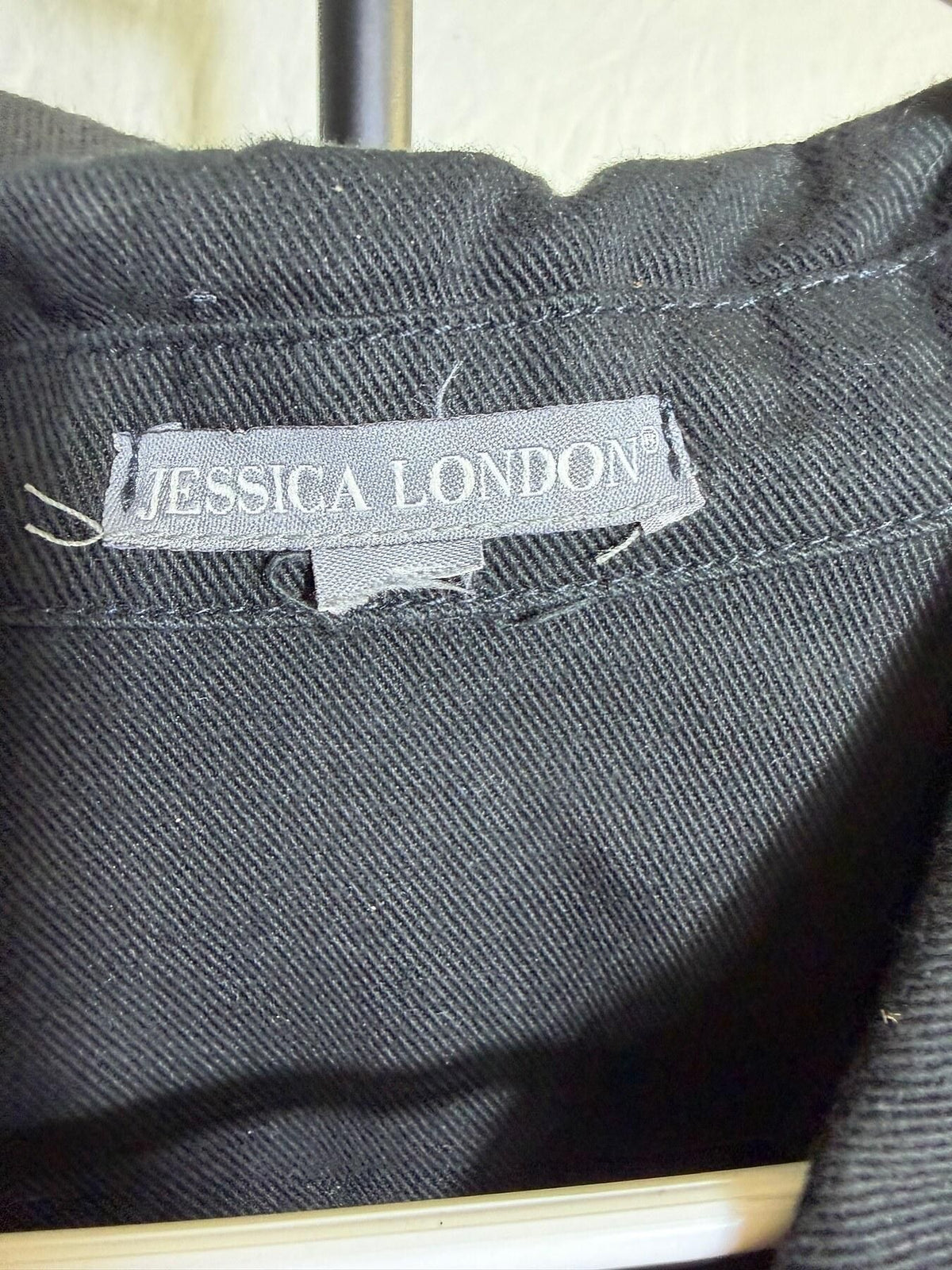 Vintage Jessica London Dallas Cowboys Embellished Denim Jacket - Wormhole Thrift