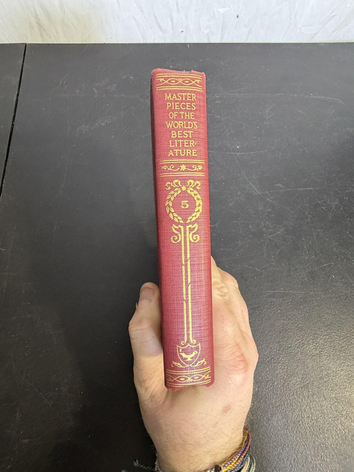 Antique Master-Pieces of the World's Best Literature Vol 5 - 1910 - Wormhole Thrift
