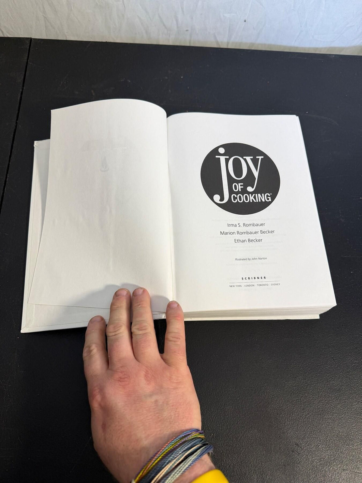 Joy of Cooking Cookbook 2006 Edition Hardcover by Rombauer Becker - Wormhole Thrift