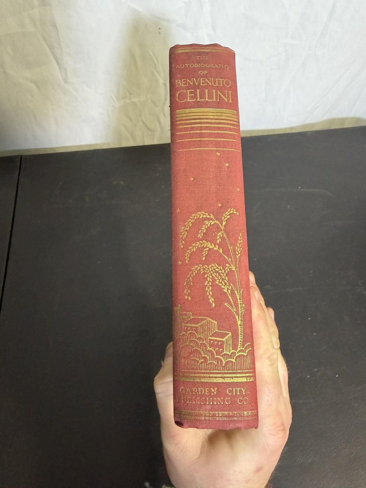 Vintage The Autobiography of Benvenuto Cellini 1932 Garden City Book - Wormhole Thrift