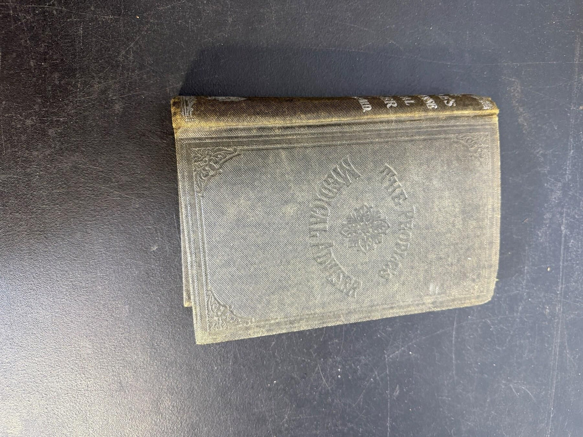 Vintage Antique The People's Common Sense Medical Adviser R.V. Pierce MD 1916 Book - Wormhole Thrift