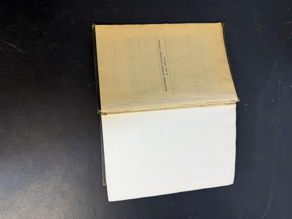Vintage Antique The People's Common Sense Medical Adviser R.V. Pierce MD 1916 Book - Wormhole Thrift