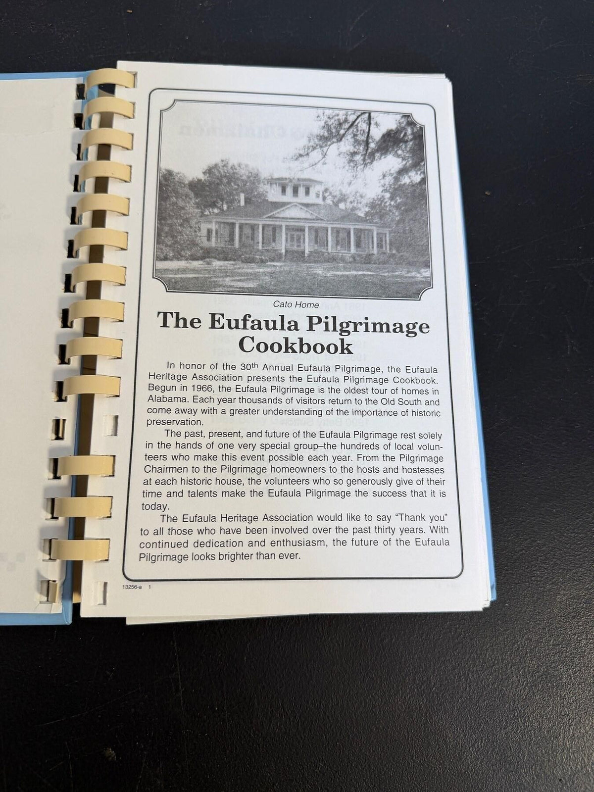 Vintage The Eufaula Pilgrimage Cookbook Alabama Community Recipes 1996 - Wormhole Thrift