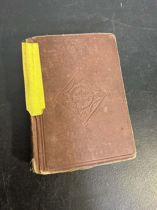 Antique 1866 Alfred Tennyson Poetical Works Diamond Edition Book - Wormhole Thrift