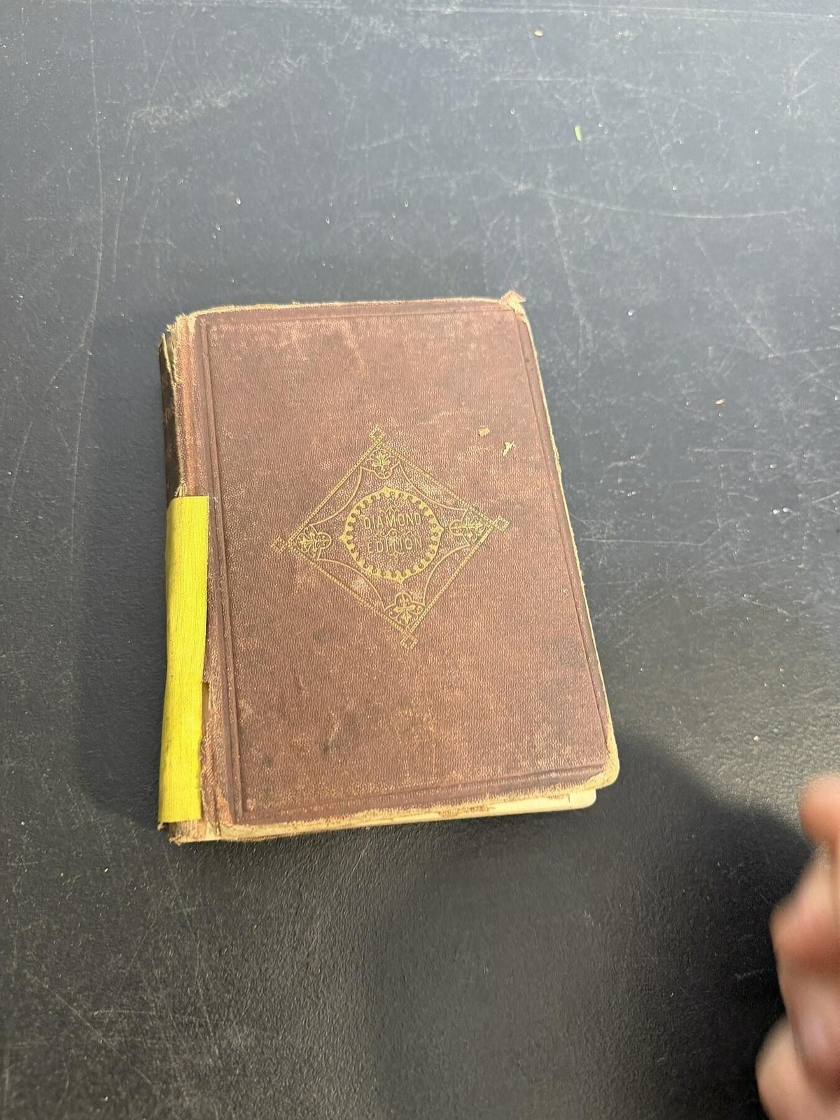 Antique 1866 Alfred Tennyson Poetical Works Diamond Edition Book - Wormhole Thrift