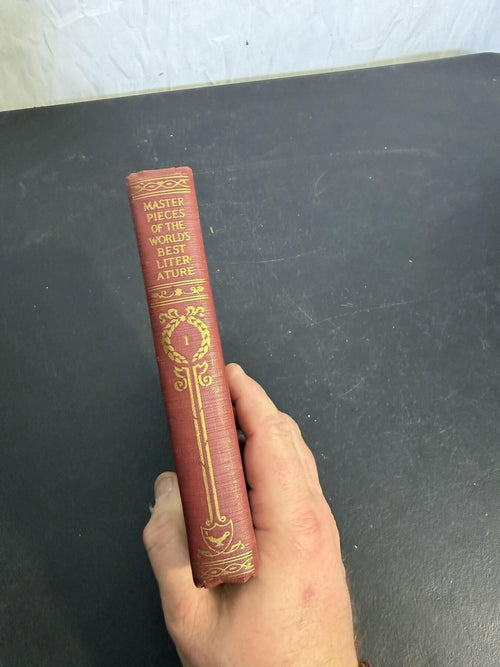Antique Master Pieces of the World's Best Literature Vol 1 (1910) - Wormhole Thrift