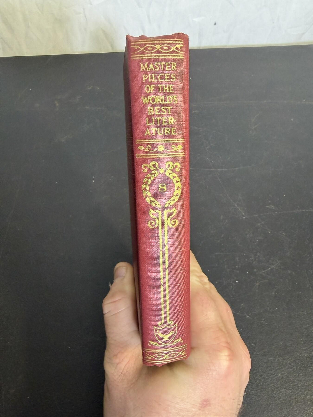 Vintage Master Pieces of the World's Best Literature Vol 8 1910 - Wormhole Thrift
