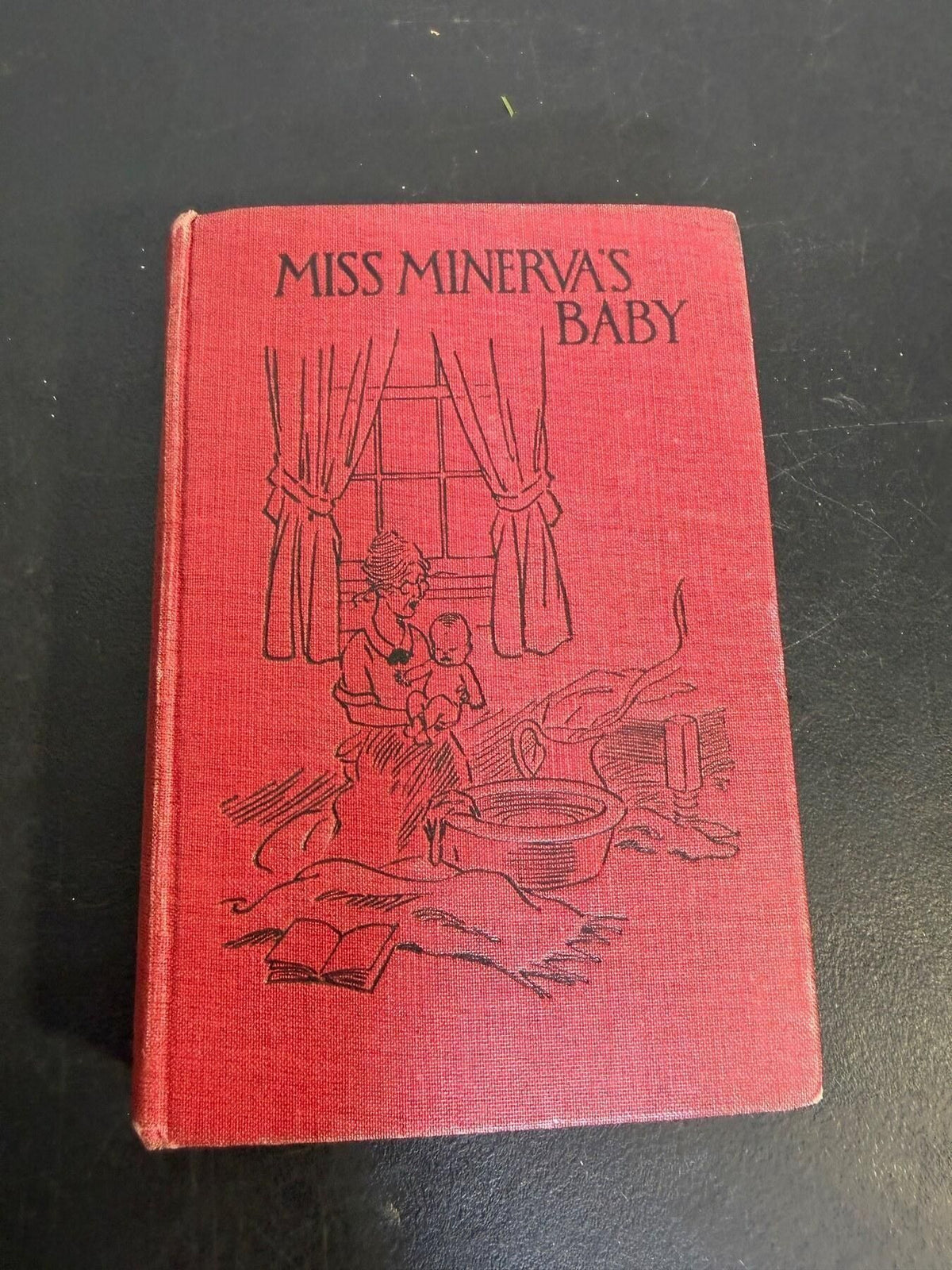 Vintage 1920 Miss Minerva's Baby by Emma Speed Sampson Reilly & Lee Book - Wormhole Thrift