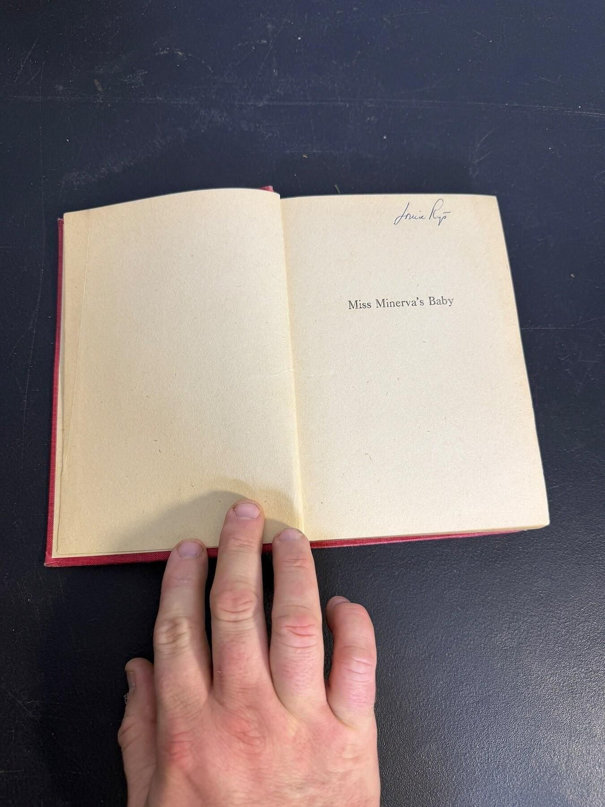 Vintage 1920 Miss Minerva's Baby by Emma Speed Sampson Reilly & Lee Book - Wormhole Thrift