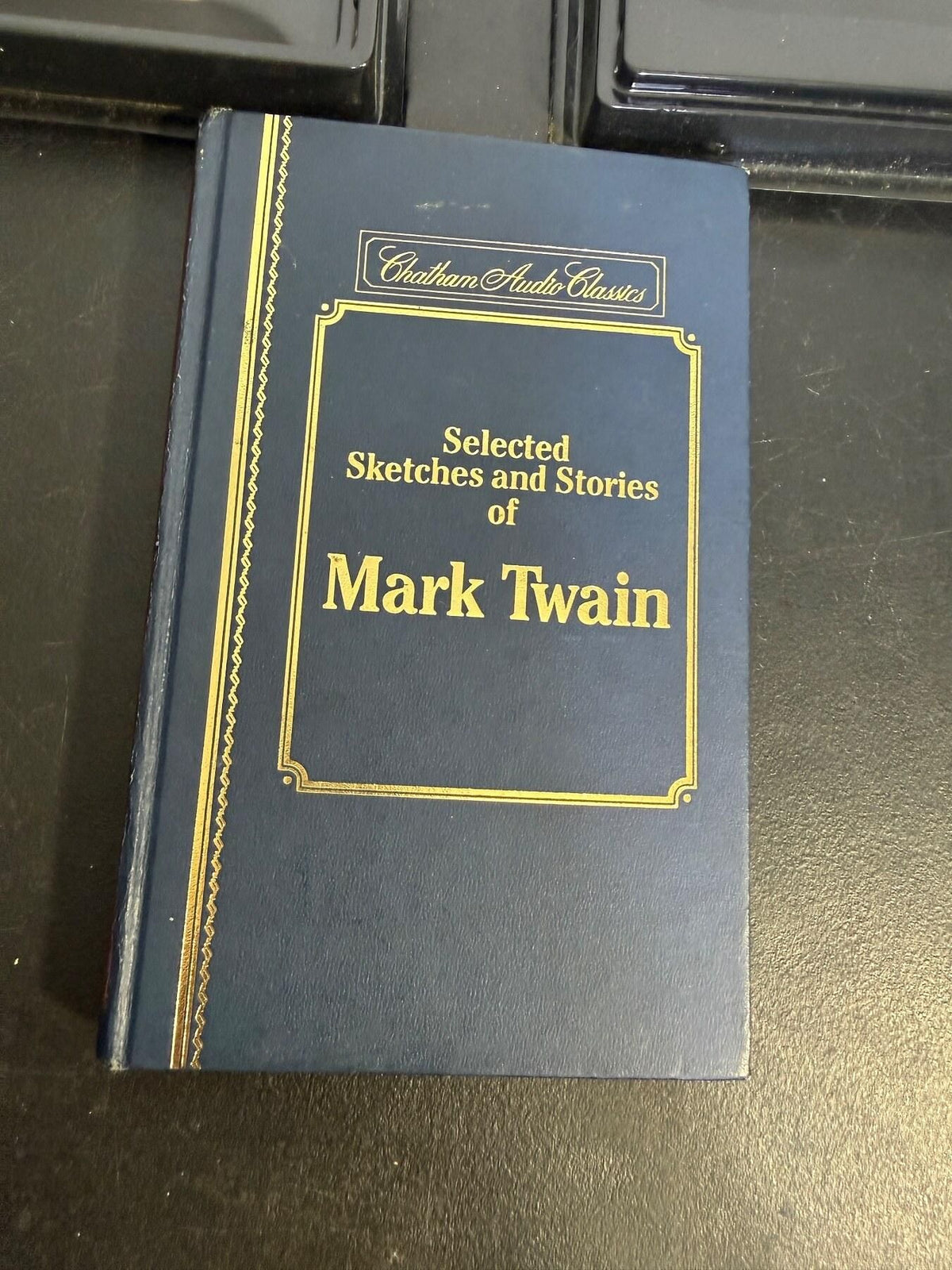 Vintage Mark Twain Selected Sketches & Stories Book & 3 Audio Cassette Set 1987 - Wormhole Thrift