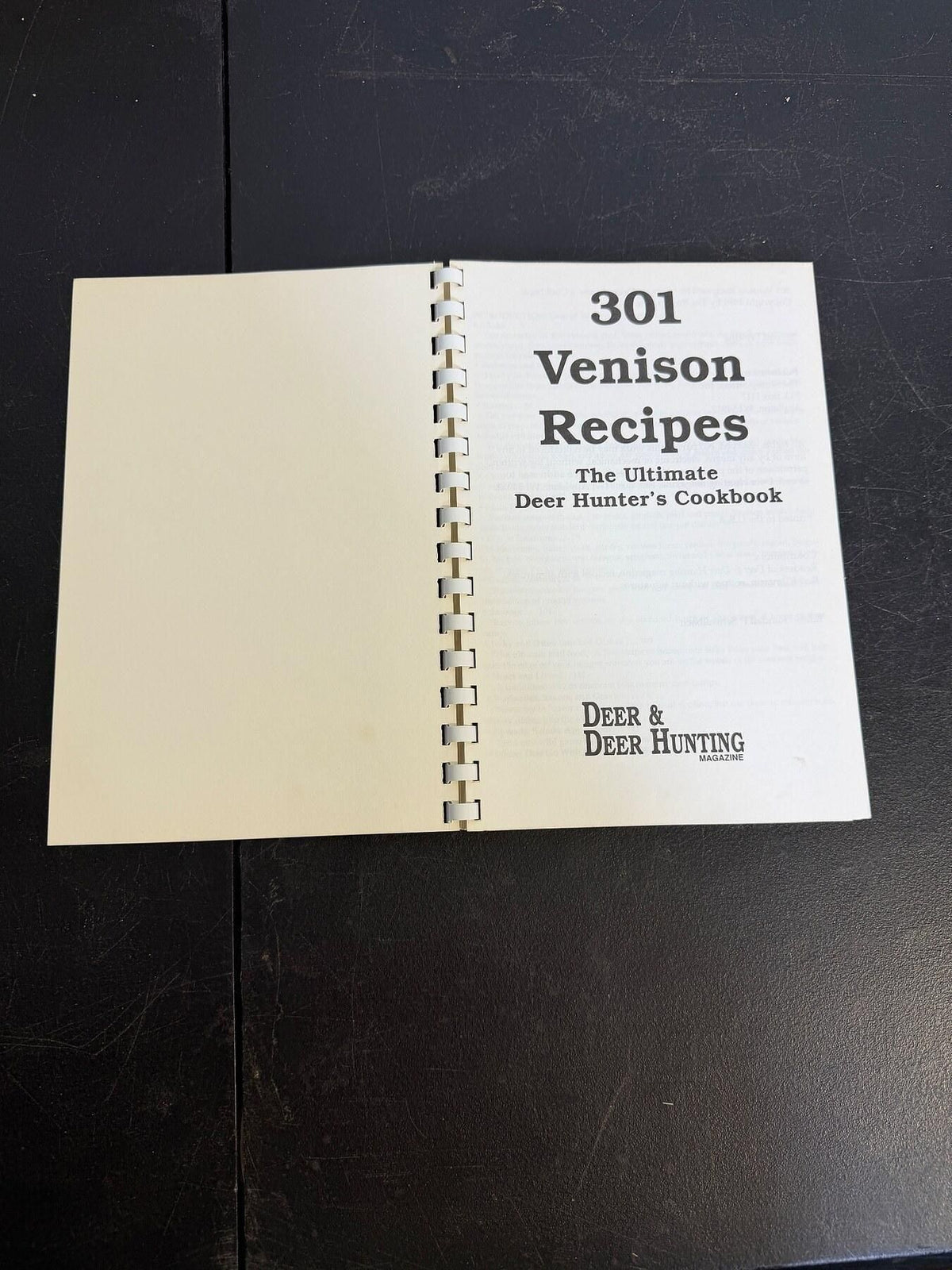 Vintage 301 Venison Recipes The Ultimate Deer Hunter's Cookbook 1989 - Wormhole Thrift