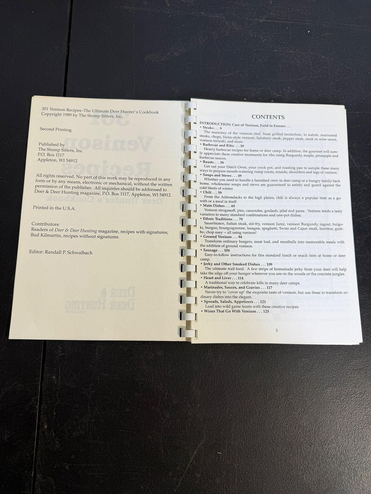 Vintage 301 Venison Recipes The Ultimate Deer Hunter's Cookbook 1989 - Wormhole Thrift
