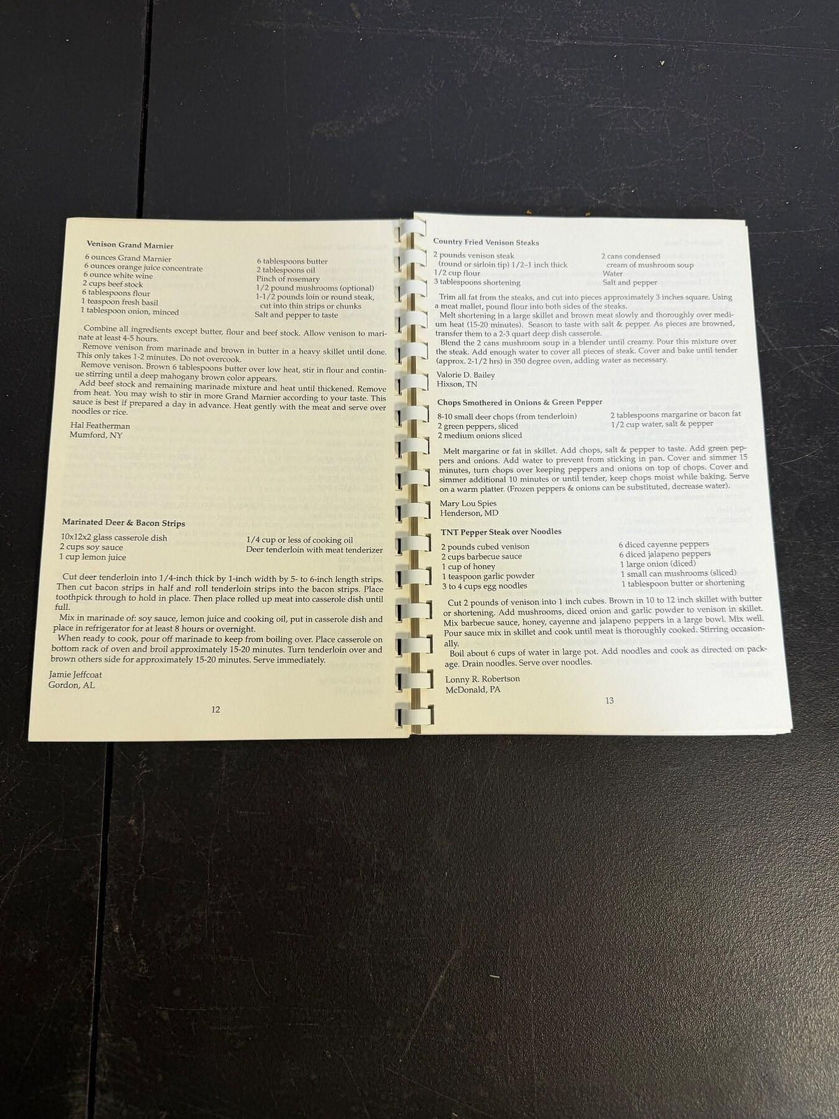 Vintage 301 Venison Recipes The Ultimate Deer Hunter's Cookbook 1989 - Wormhole Thrift