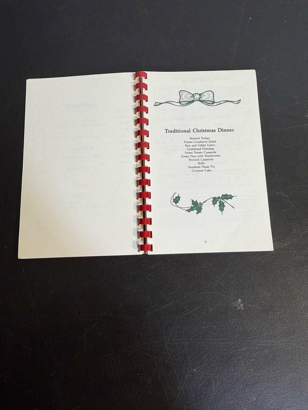 Vintage Holiday Favorites Traditional Family Recipes Cookbook 1991 - Wormhole Thrift